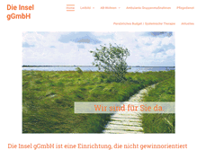 Tablet Screenshot of die-insel-halle.de